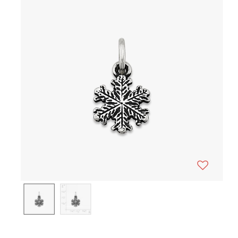 James Avery Aspen Snow Charm